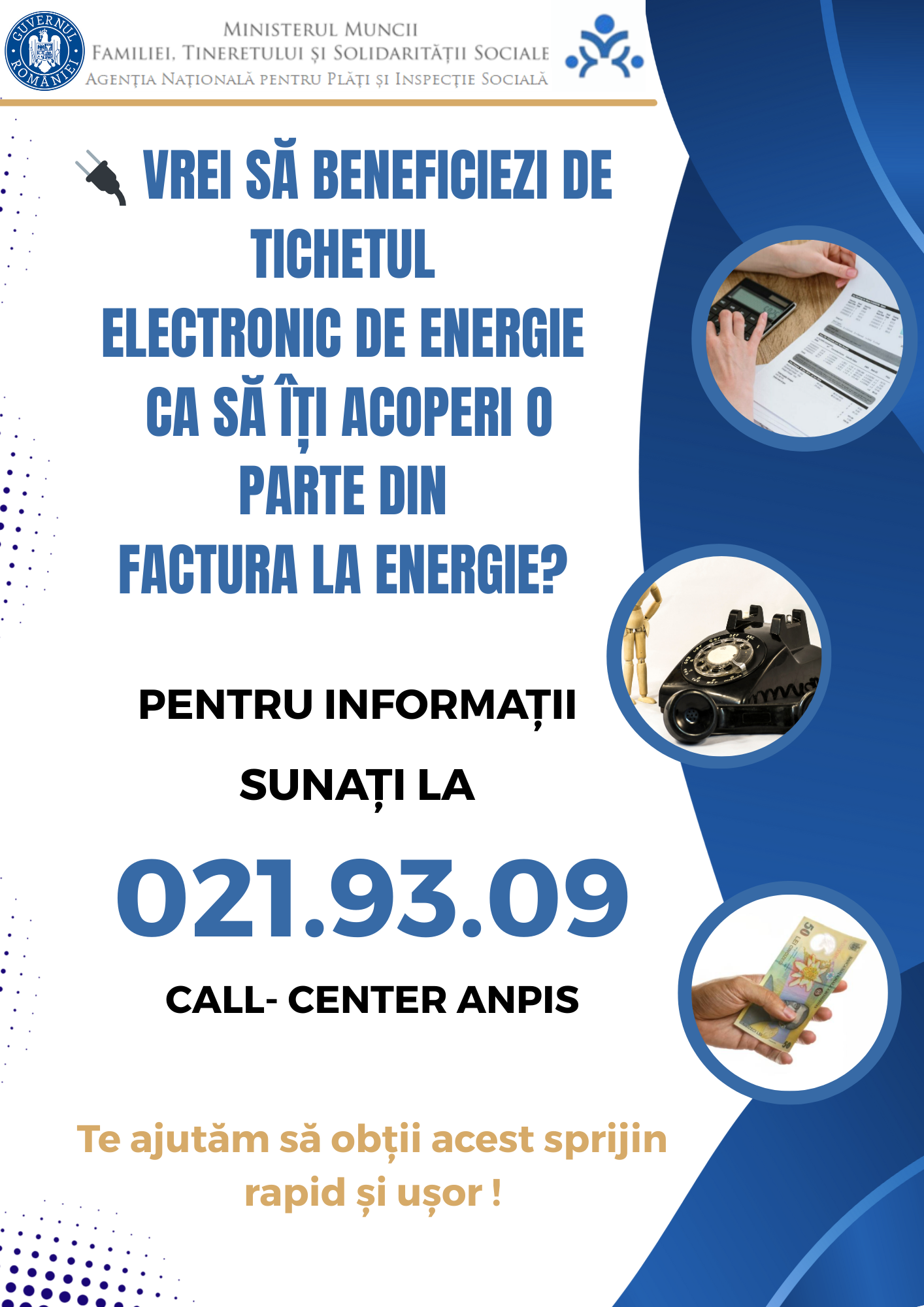 Flyer tichet energie